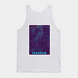 Farnham Neon City Map Tank Top